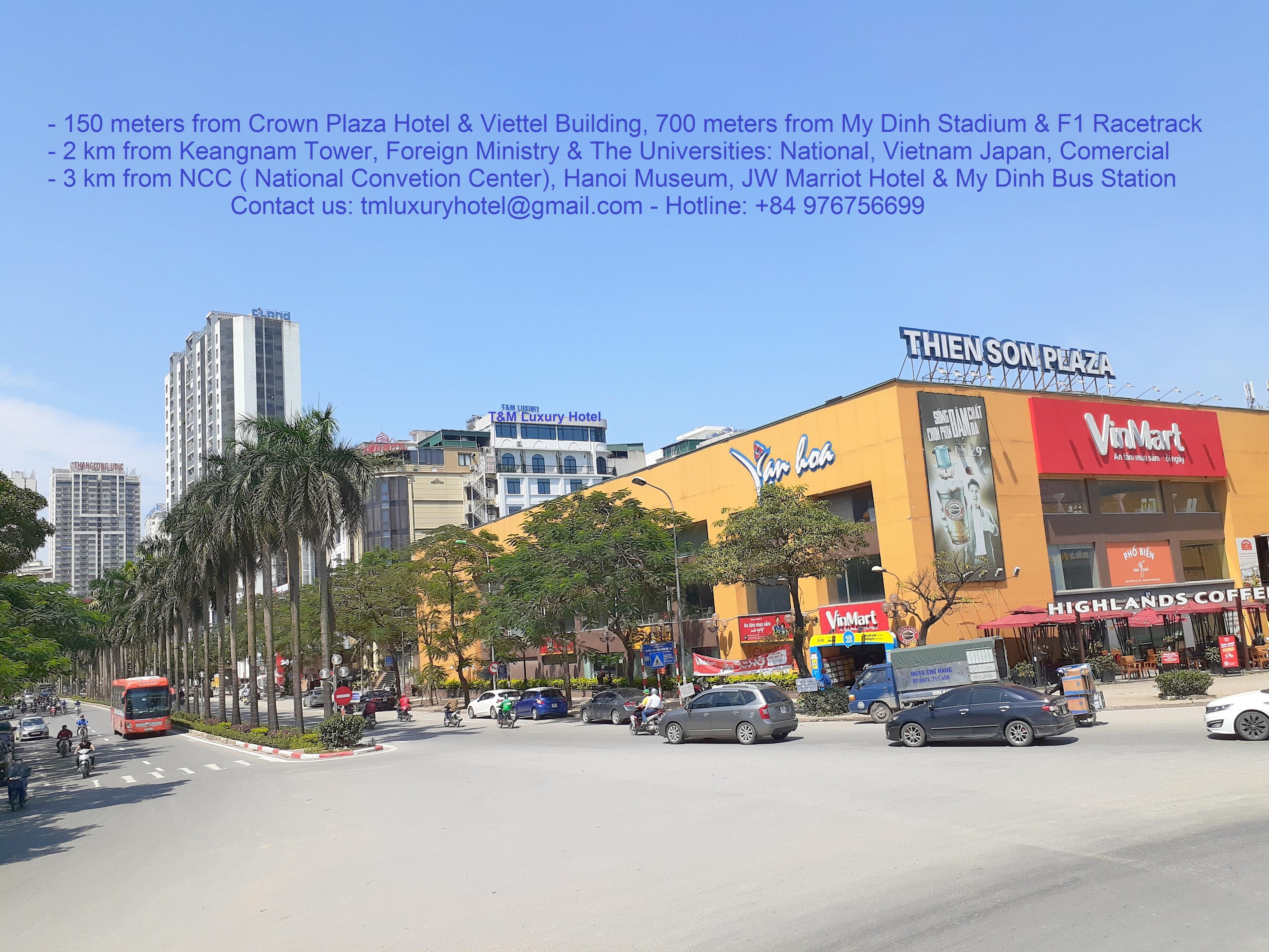 T&M Luxury Hotel Hanoi Buitenkant foto
